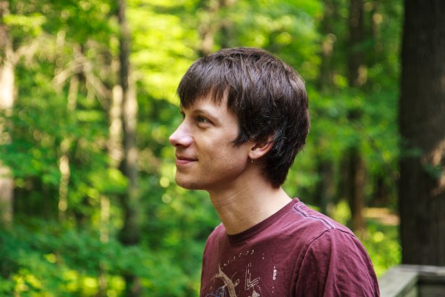 Matt Hunstad ponders the forest